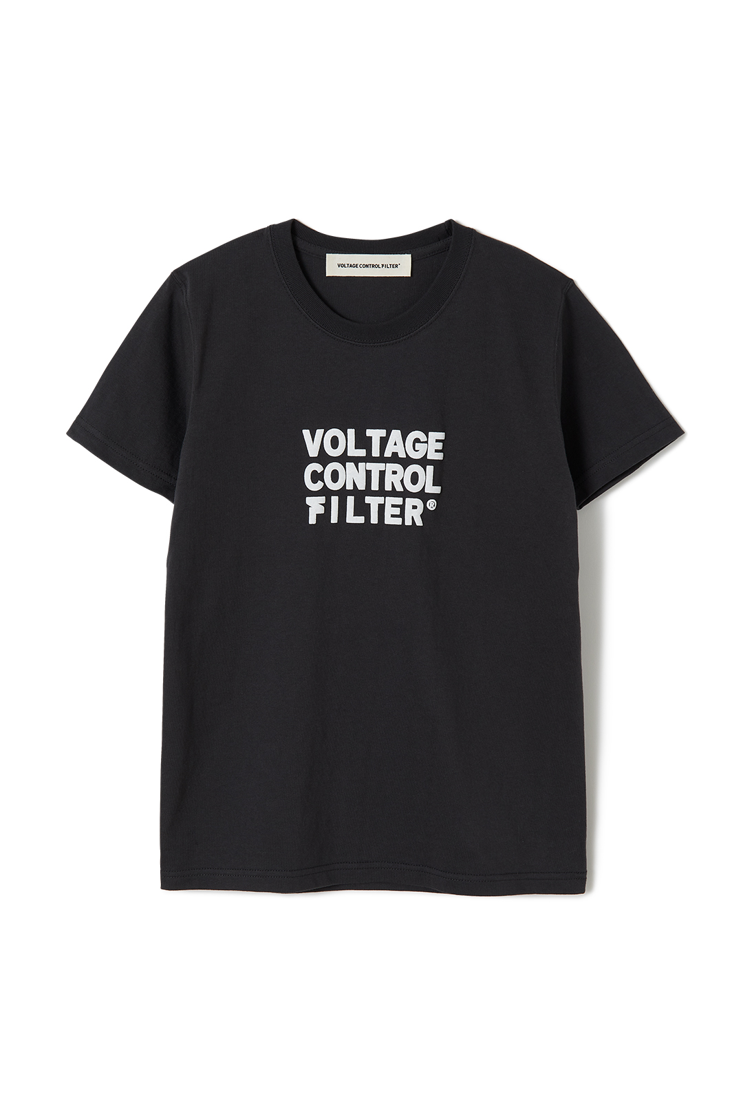 VOLTAGE CONTROL FILTER シャツ 黒